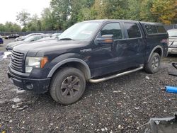Ford salvage cars for sale: 2012 Ford F150 Supercrew