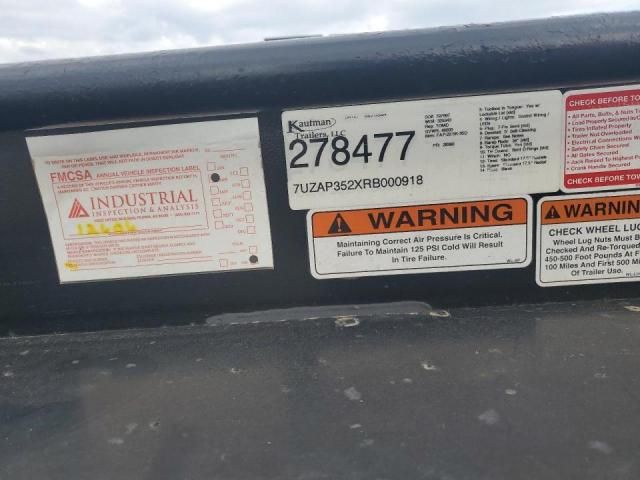 2024 Kaufman Equipment Trailer