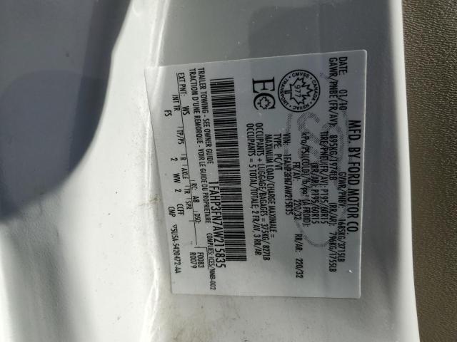 2010 Ford Focus se