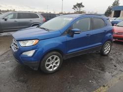 Vehiculos salvage en venta de Copart Woodhaven, MI: 2018 Ford Ecosport se