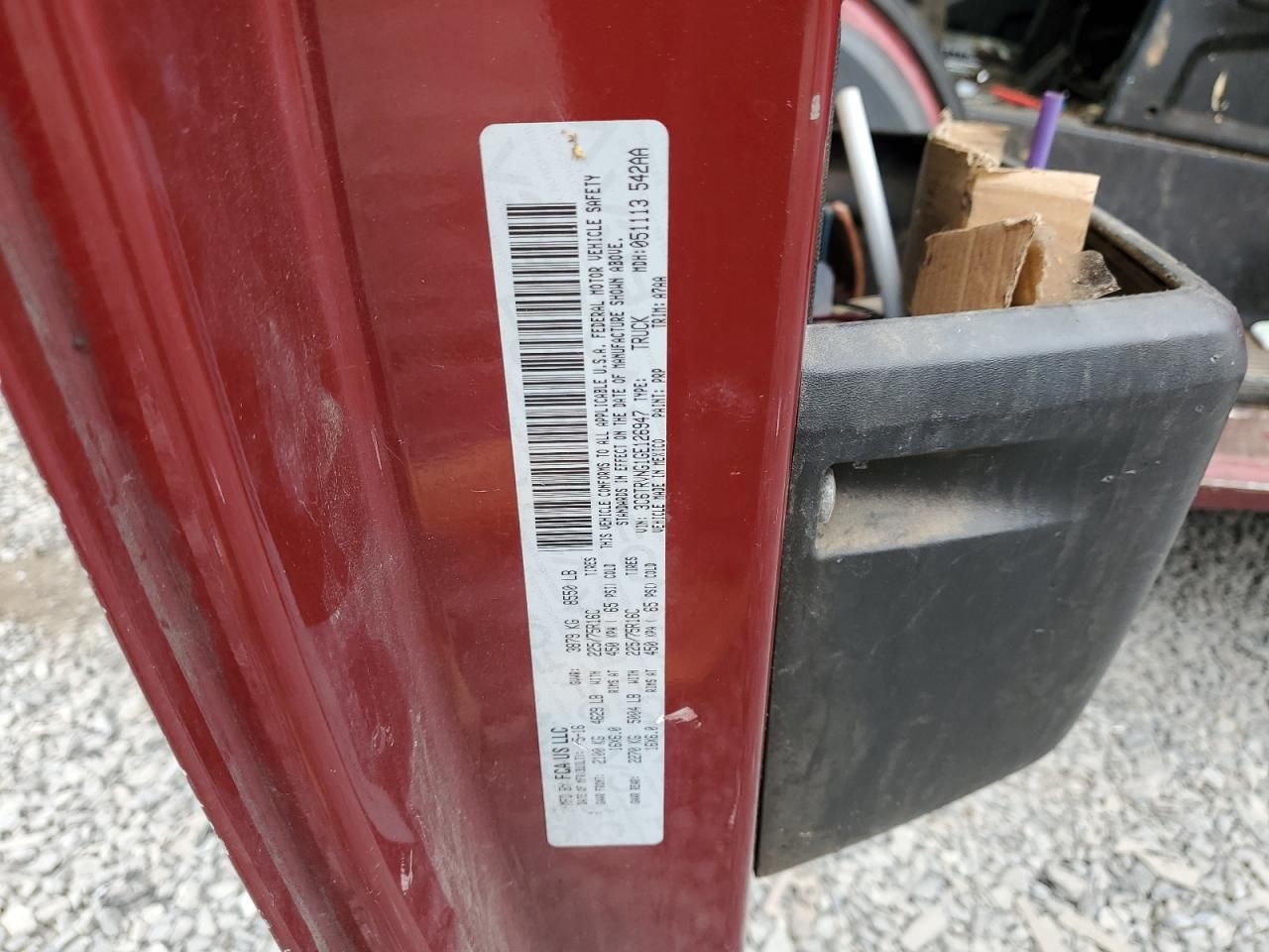 2016 Dodge Ram Promaster 1500 1500 Standard