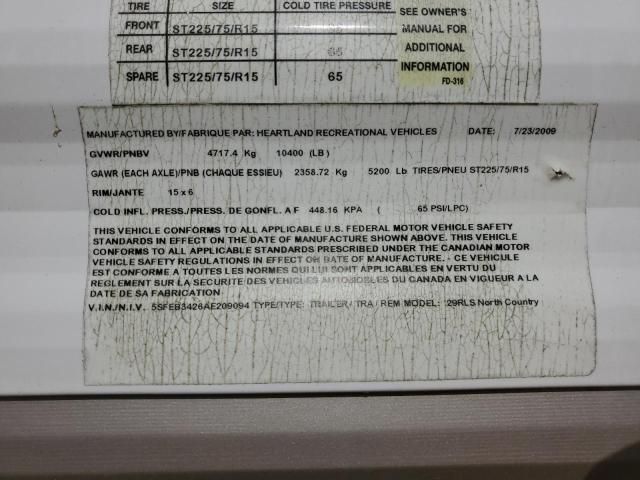 2010 Heartland North Country