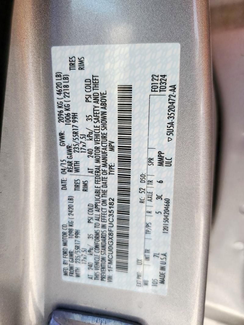 2015 Ford Escape SE