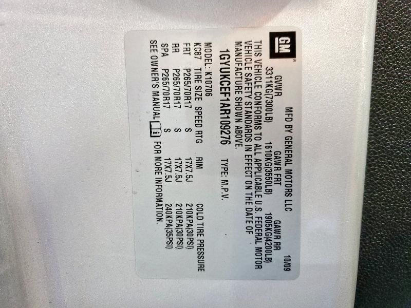 2010 Cadillac Escalade Premium