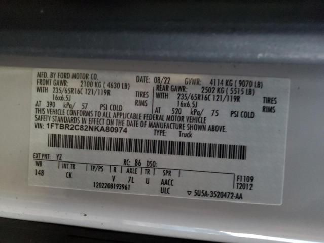 2022 Ford Transit T-250