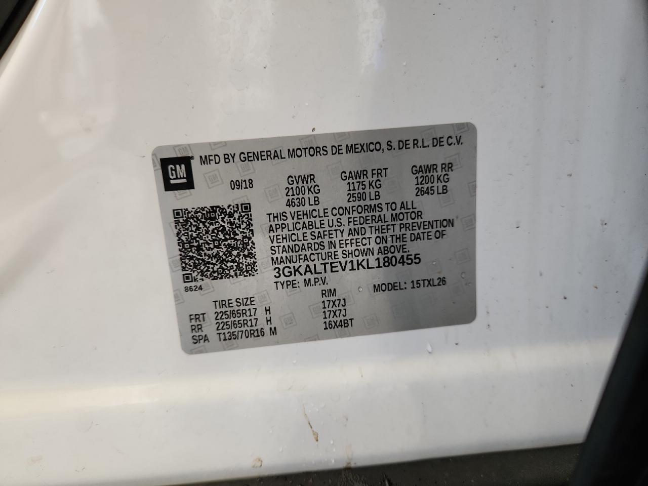 2019 GMC Terrain sle