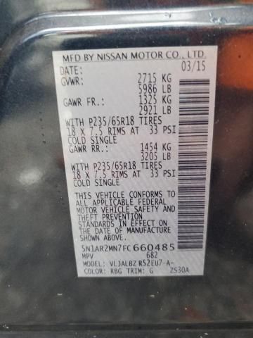 2015 Nissan Pathfinder S