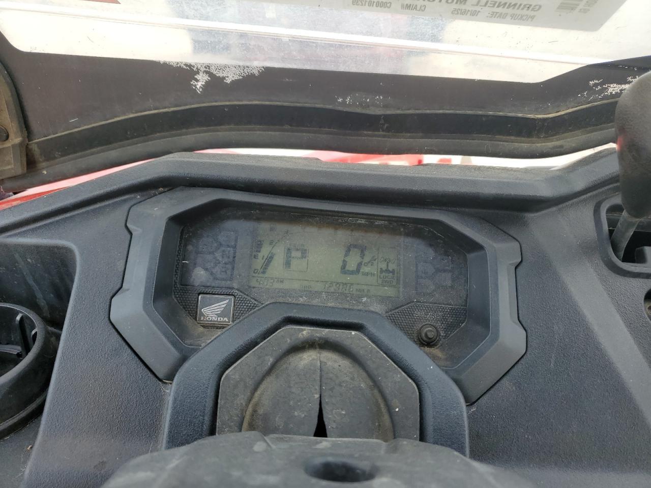 2019 Honda SXS1000 M5 Utility Vehicle