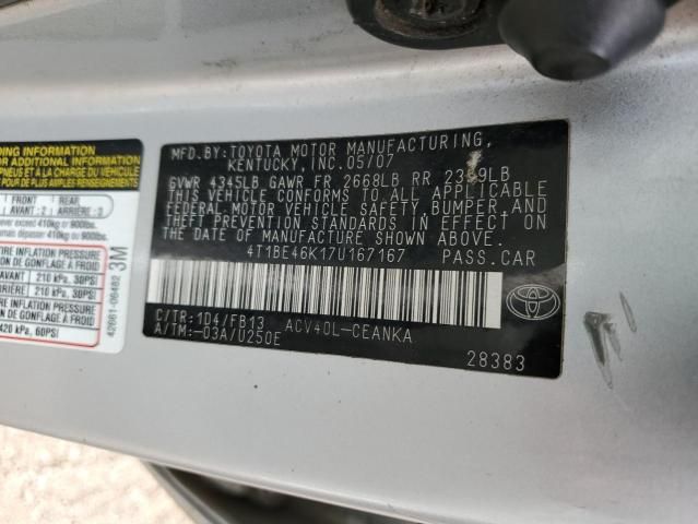 2007 Toyota Camry CE