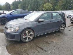 Volkswagen gti salvage cars for sale: 2015 Volkswagen GTI