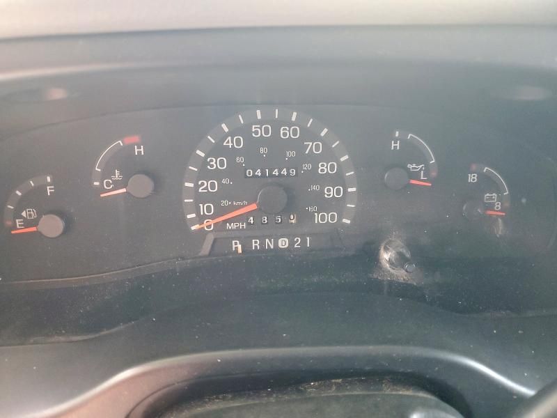 1998 Ford Econoline E450 Super Duty Cutaway Van RV
