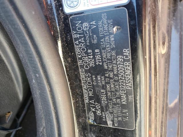 2007 KIA Spectra lx