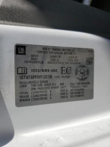 2017 GMC Savana G2500