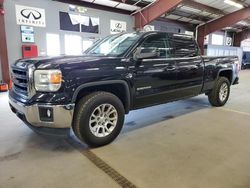 Salvage trucks for sale at East Granby, CT auction: 2014 GMC Sierra K1500 SLE