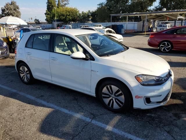 2016 Volkswagen E-GOLF SEL Premium