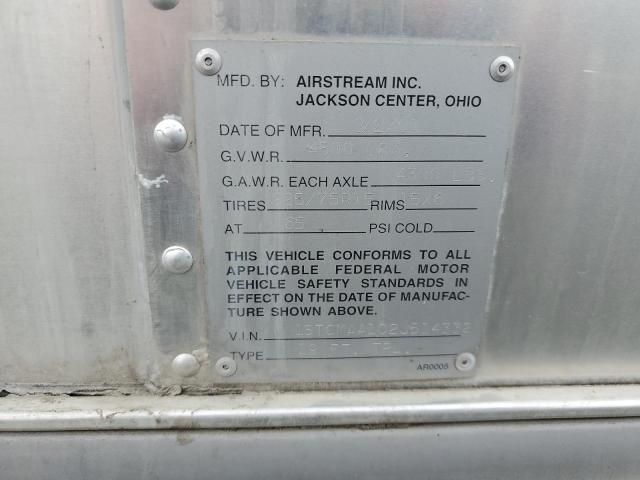 2002 Airstream Trailer