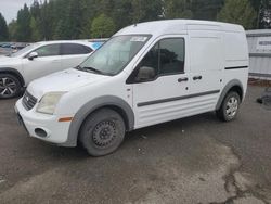 Salvage trucks for sale at Arlington, WA auction: 2010 Ford Transit Connect XLT