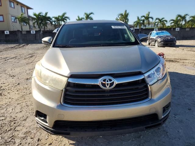 2015 Toyota Highlander LE