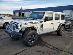 Jeep Wrangler salvage cars for sale: 2023 Jeep Wrangler Rubicon 4XE