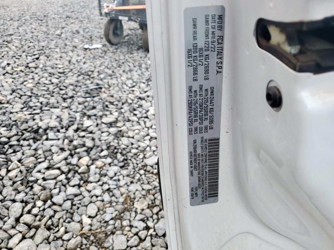 2022 Dodge RAM Promaster City Tradesman