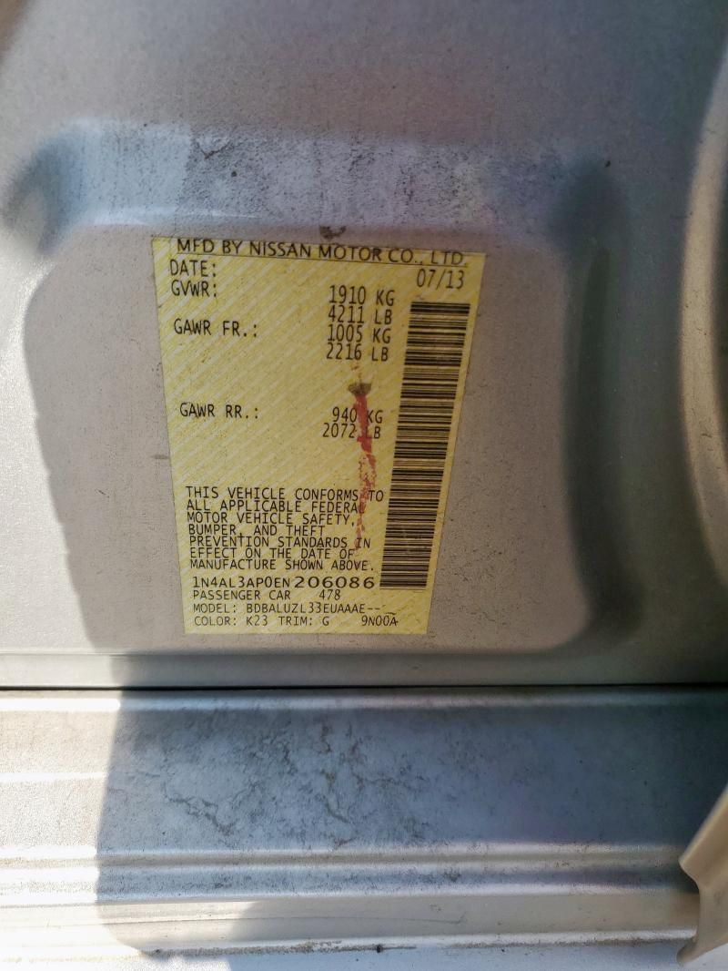 2014 Nissan Altima 2.5