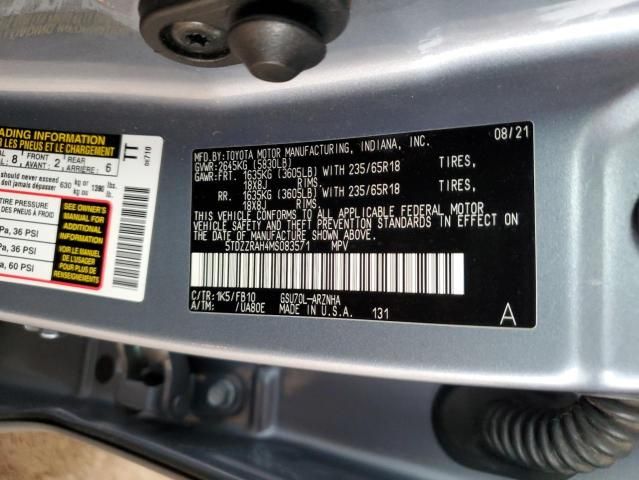 2021 Toyota Highlander l