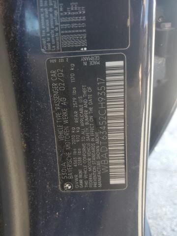 2002 BMW 530 I Automatic