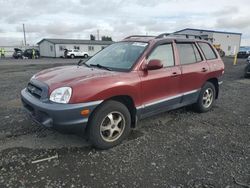 Salvage trucks for sale at Airway Heights, WA auction: 2005 Hyundai Santa FE GLS