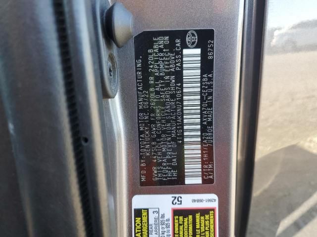 2022 Toyota Camry se