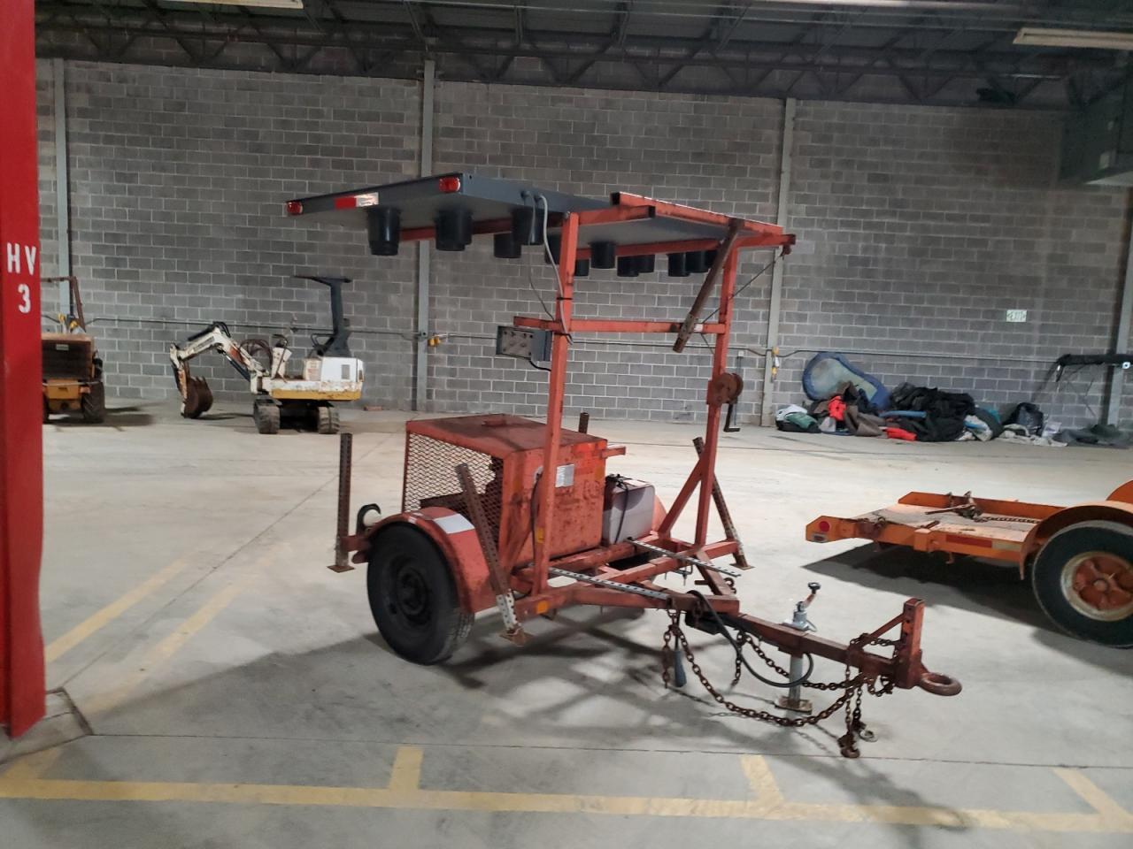 1990 Wanco Arrow Board Trailer