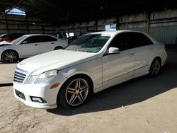 Mercedes-Benz e 350 salvage cars for sale: 2011 Mercedes-Benz E 350