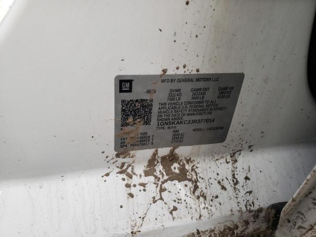 2018 Chevrolet Tahoe K1500 ls