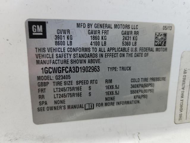 2013 Chevrolet Express G2500