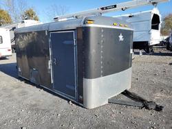 Salvage trucks for sale at Central Square, NY auction: 1995 Us Cargo Cargo Trailer
