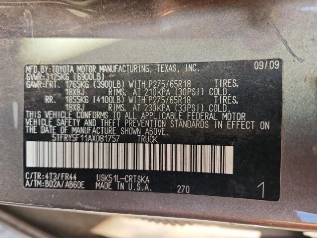 2010 Toyota Tundra Double Cab SR5