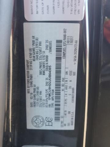 2018 Ford Escape SEL