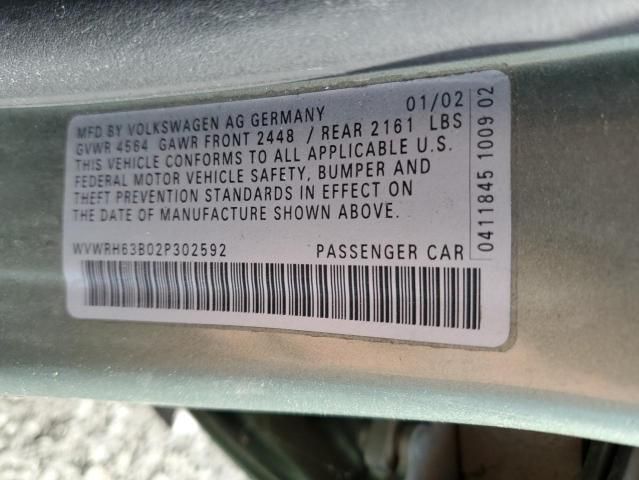 2002 Volkswagen Passat GLX