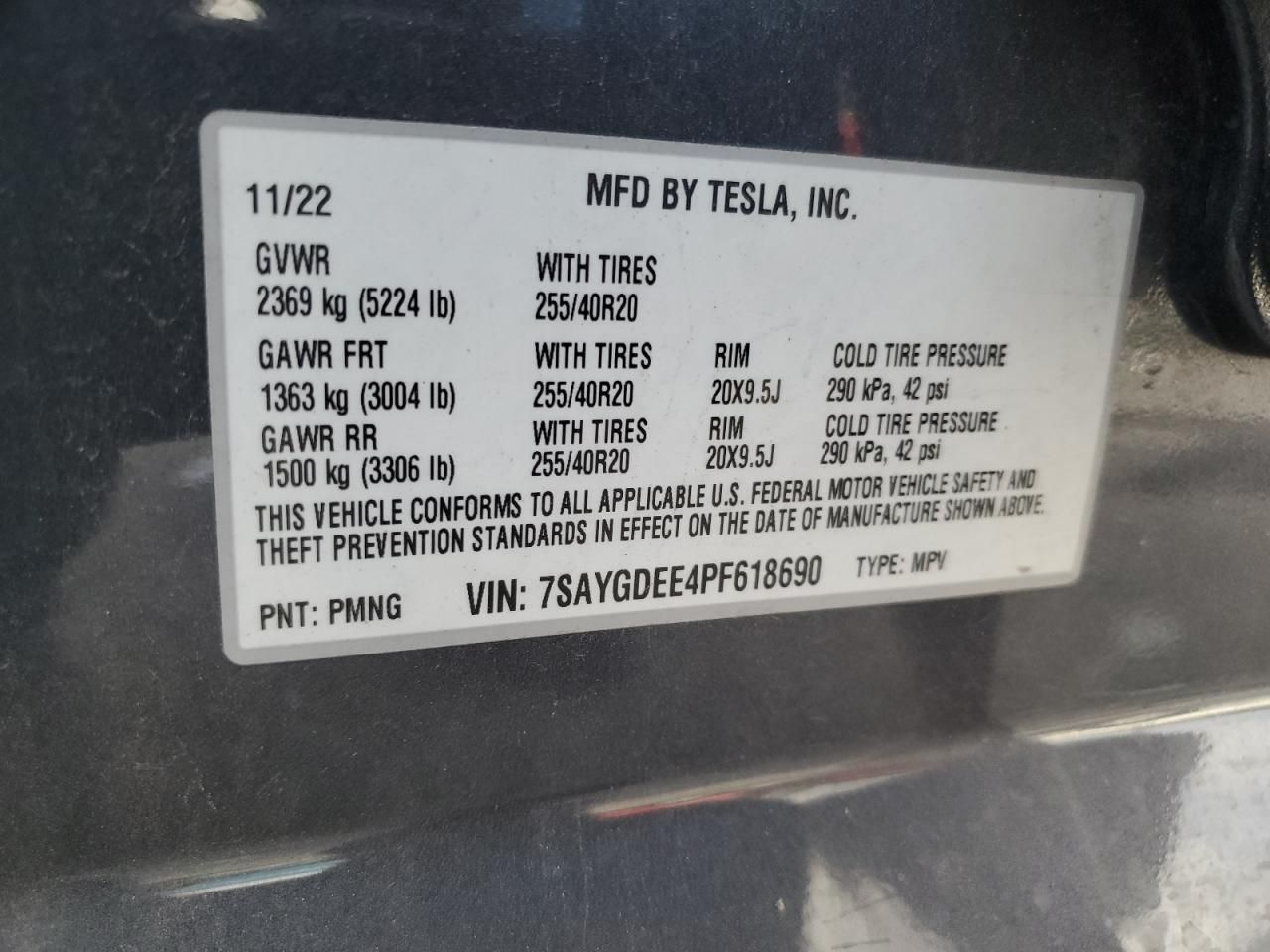2023 Tesla Model y