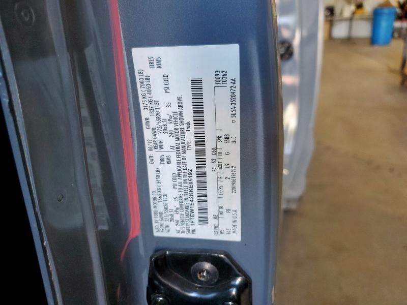 2019 Ford F150 Supercrew