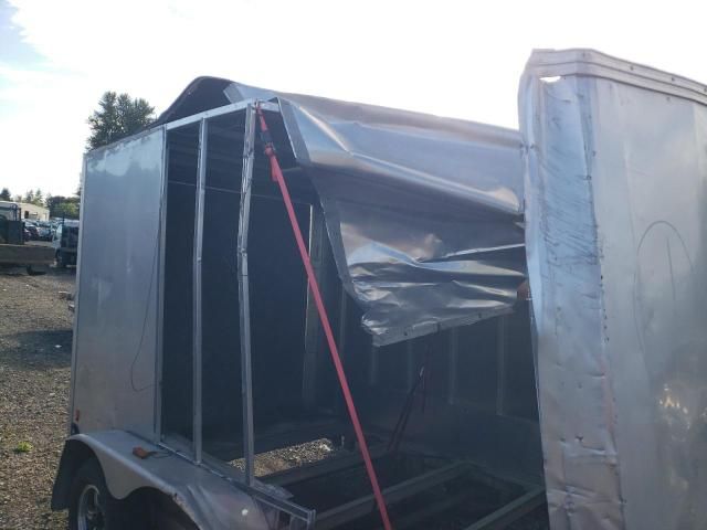 2017 Alcom Ezec-DL 7 X12 Enclosed Cargo Trailer