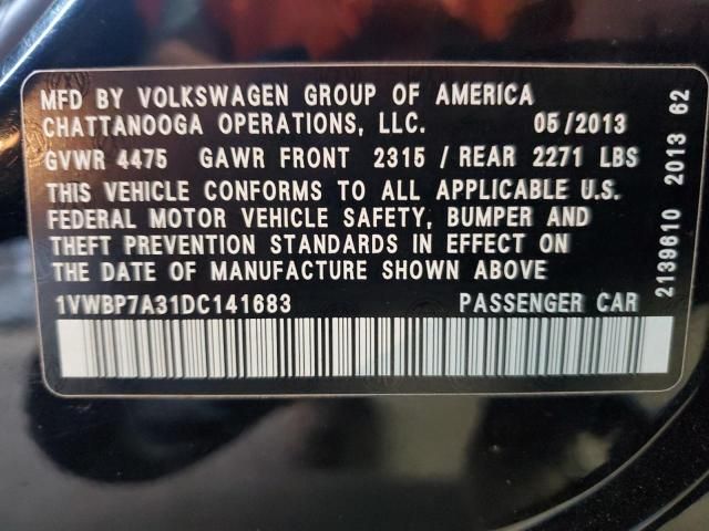 2013 Volkswagen Passat se