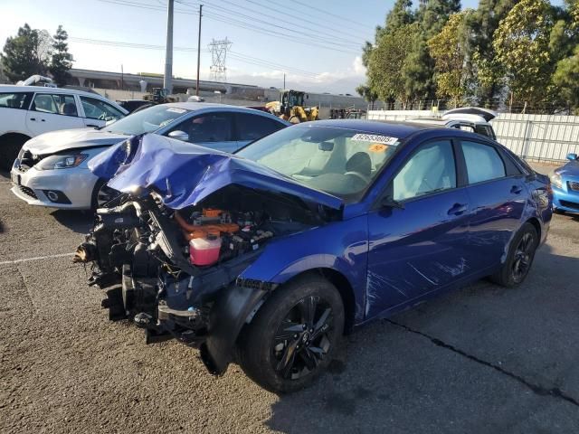 2023 Hyundai Elantra Blue