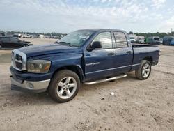 Vehiculos salvage en venta de Copart Houston, TX: 2007 Dodge Ram 1500 st
