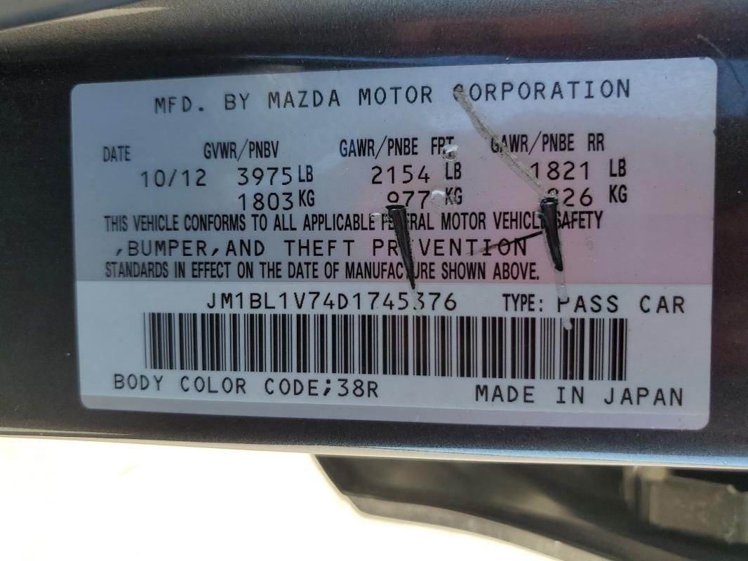 2013 Mazda 3 I
