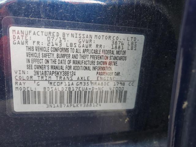 2019 Nissan Sentra s