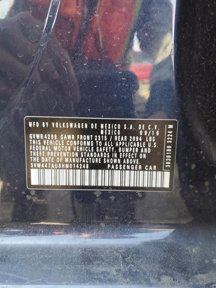 2017 Volkswagen Gti S/se