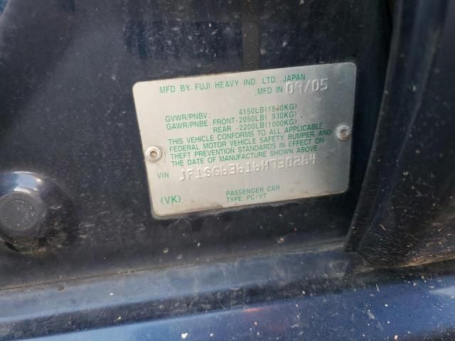 2006 Subaru Forester 2.5X
