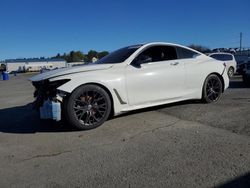 Infiniti salvage cars for sale: 2018 Infiniti Q60 Luxe 300