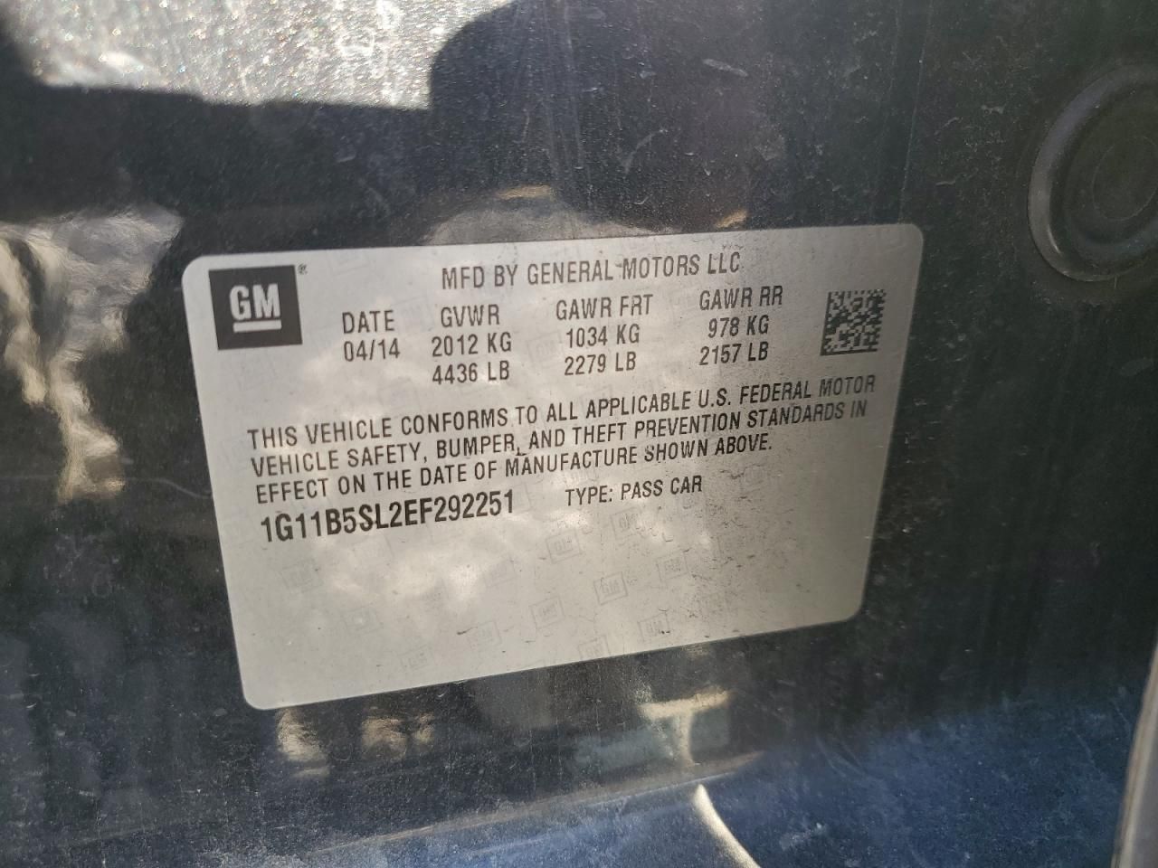 2014 Chevrolet Malibu ls