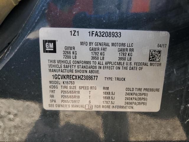 2017 Chevrolet Silverado K1500 LT